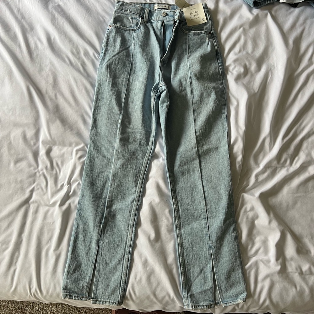 Abercrombie & Fitch 90s High Rise Straight